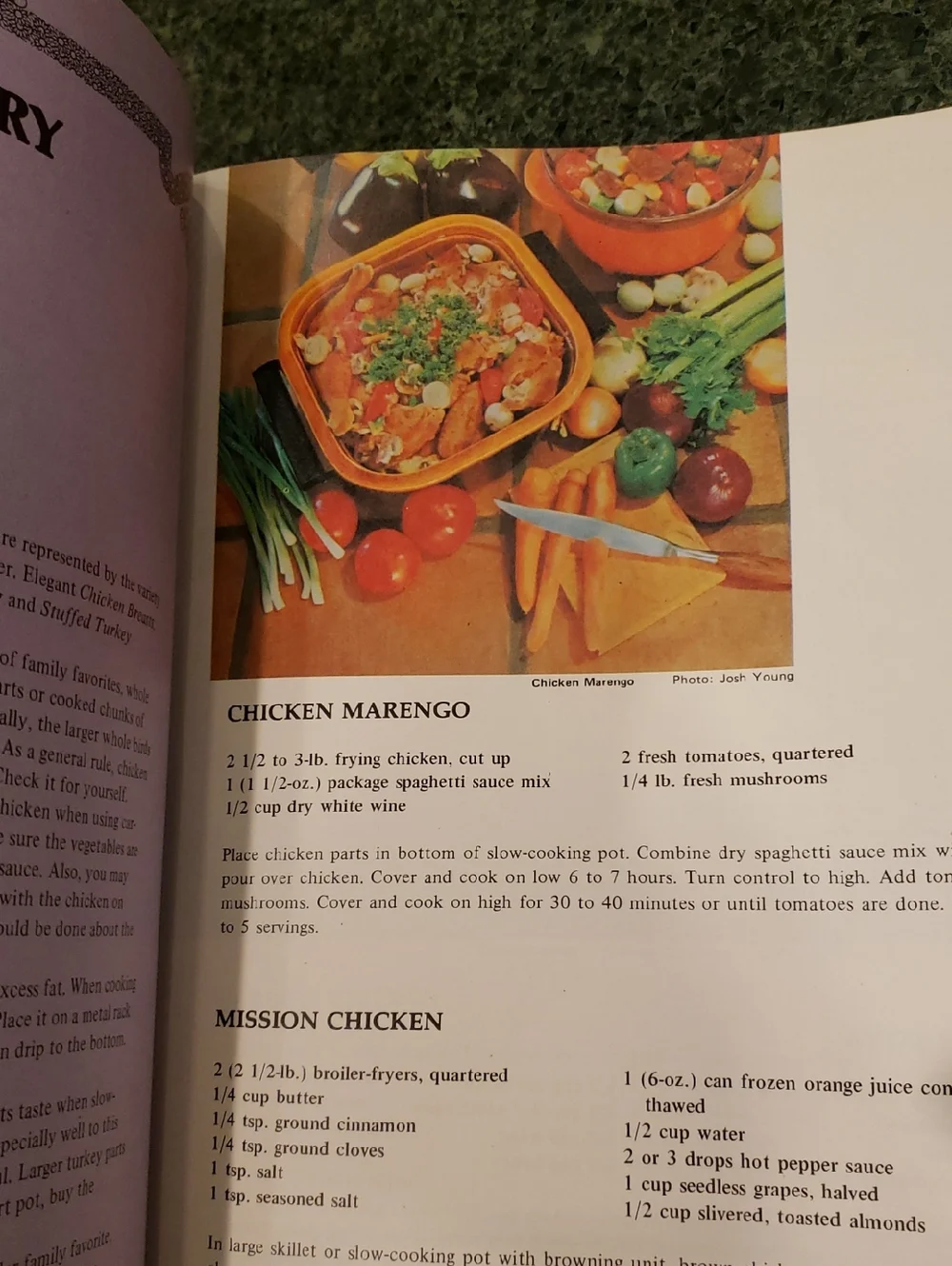 Cookbook Recipes Crockpot, Slow Cooker, Food Processor, Cooking for 1 or 2